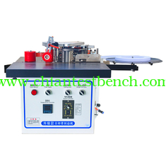 China Manual Portable MDF Edge Banding Machine Straight Line and Curve Edge Banding with Cheap Price supplier